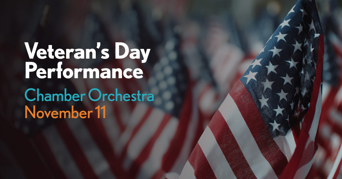 Veteran's Day Performance - Chamber Orchestra - November 11